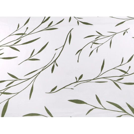 Bavlnená látka / plátno listy - 1 m | Mimib
