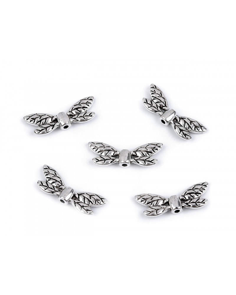 Ozdobný díl křídla vážky 8x22 mm - 10 ks | Mimib