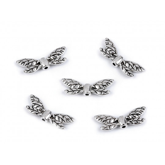 Ozdobný díl křídla vážky 8x22 mm - 10 ks | Mimib