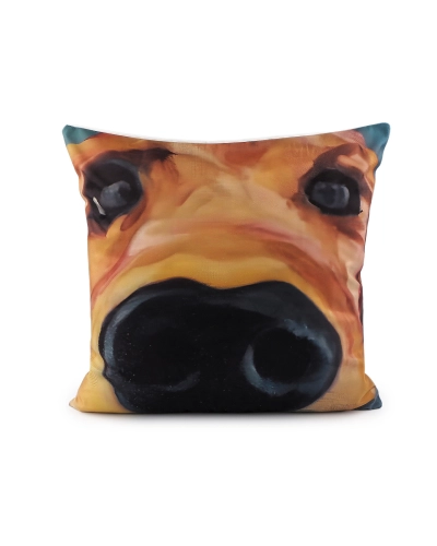 Zamatová obliečka na vankúš pes, mačka 45x45 cm - 1 ks | Mimib