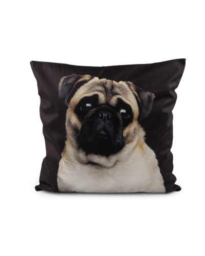 Zamatová obliečka na vankúš pes, mačka 45x45 cm - 1 ks | Mimib