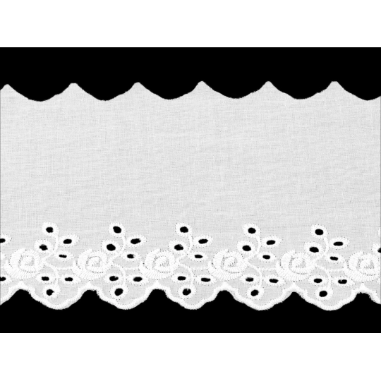 Bavlnená madeira - štykovanie šírka 10 cm - 13.5 m | Mimib