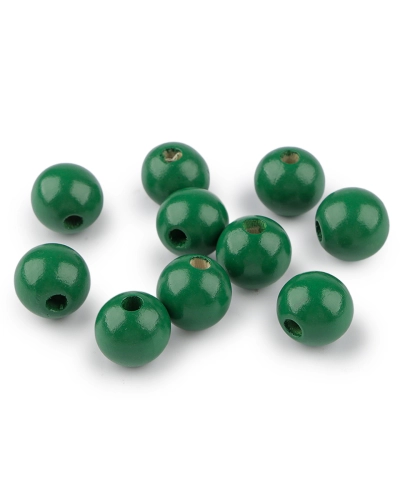 Drevené koráliky Ø16 mm - 10 ks | Mimib