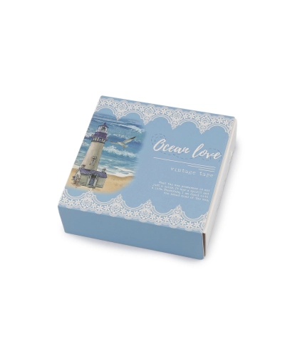 Washi ozdobná lepiaca páska vintage sada - 1 sada | Mimib