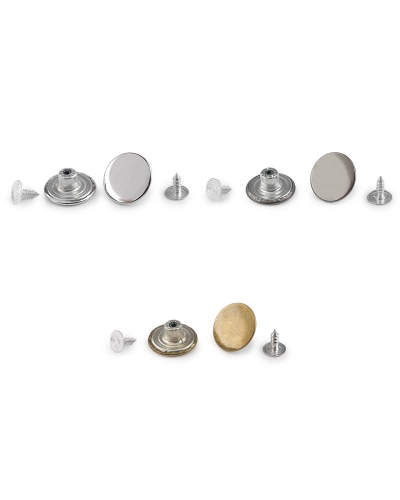 Riflový gombík Jeans veľkosť 26" - 20 ks | Mimib