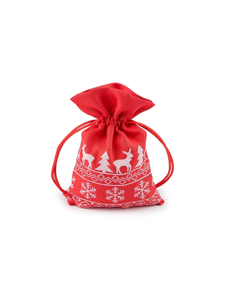 Vianočné darčekové vrecúško 10x15 cm - 1 ks | Mimib