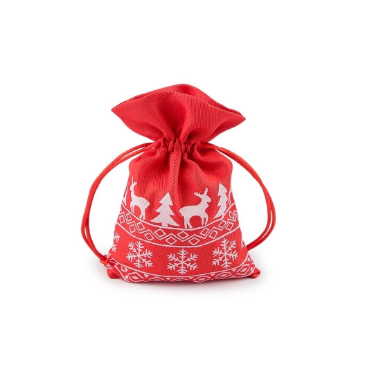 Vianočné darčekové vrecúško 10x15 cm - 1 ks | Mimib