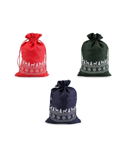 Vianočné darčekové vrecúško 20x30 cm - 1 ks | Mimib