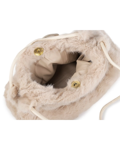 Kožušinová kabelka 28x19 cm - 1 ks | Mimib