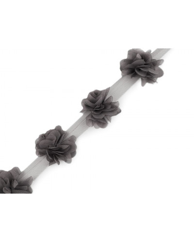 Prýmek květ na tylu šíře 60 mm | Mimib