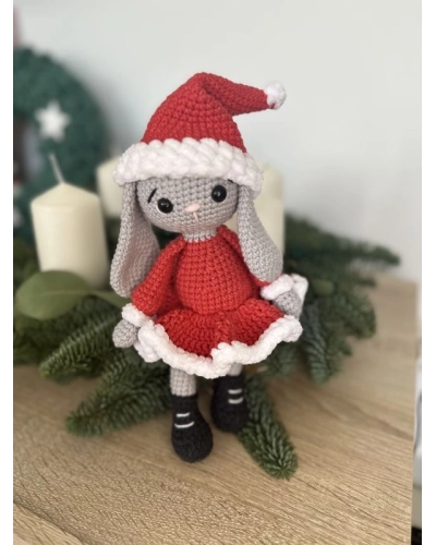 Mimib BOX, sada na háčkování Mikulášský Zajíček | Mimib