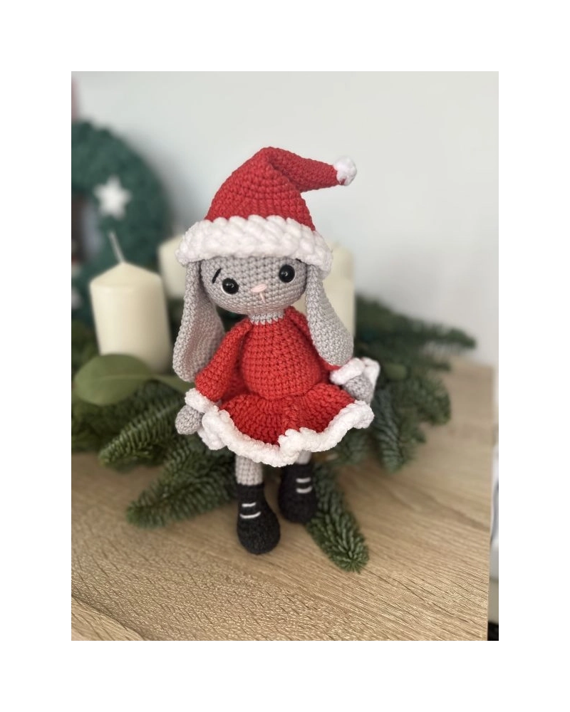 Mimib BOX, sada na háčkování Mikulášský Zajíček | Mimib