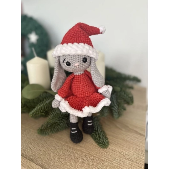 Mimib BOX, sada na háčkování Mikulášský Zajíček | Mimib