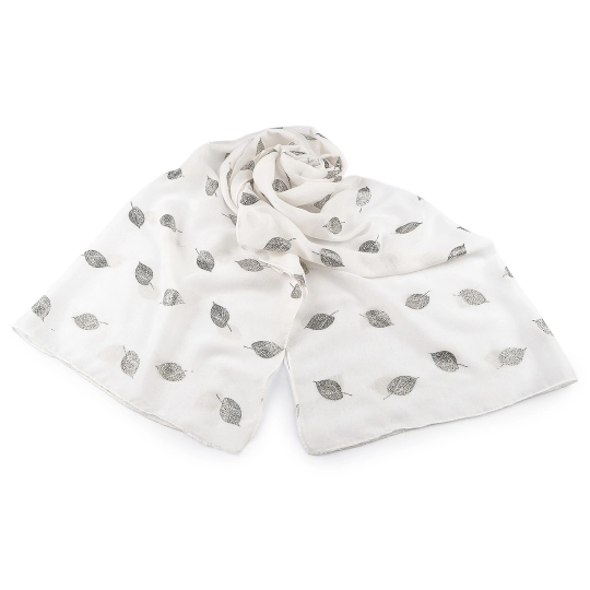 Šatka / šál so zlatou potlačou 70x180 cm - 1 ks | Mimib