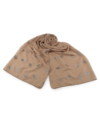 Šatka / šál so zlatou potlačou 70x180 cm - 1 ks | Mimib