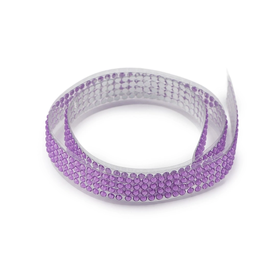 Samolepiaca borta s kamienkami šírka 12 mm - 1 ks | Mimib