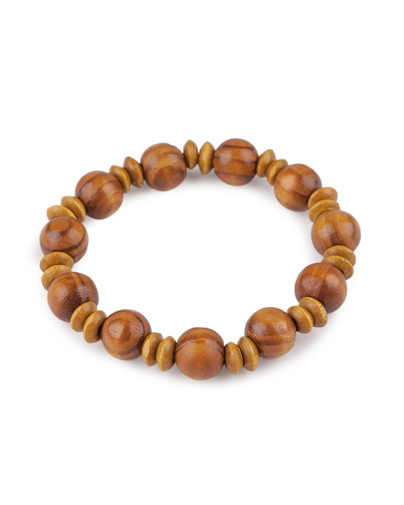 Náramok drevený unisex - 1 ks | Mimib
