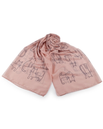 Letná šatka / šál mačky 70x180 cm - 1 ks | Mimib