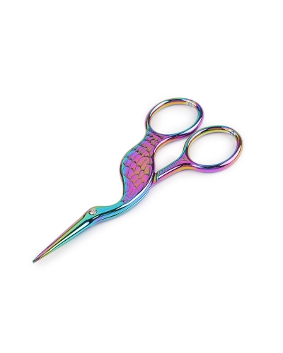 Nožnice vyšívacie bocian dĺžka 10 cm - 1 ks | Mimib