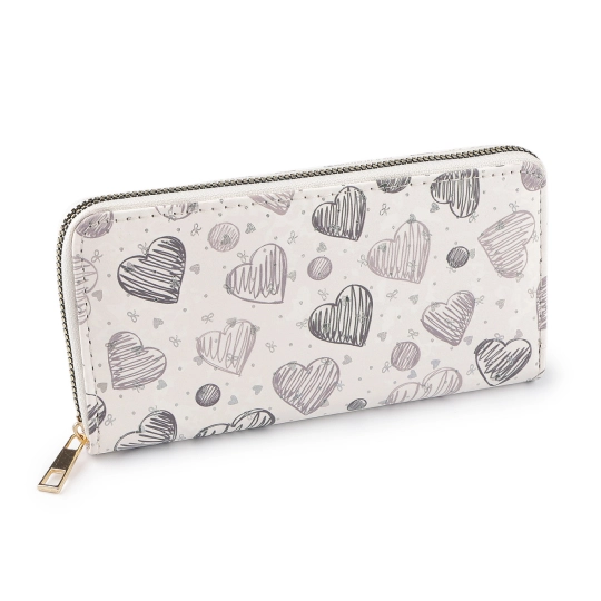 Dámska / dievčenská peňaženka srdce 10x19 cm - 1 ks | Mimib