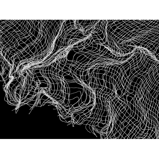 Dekoračná pavučina Halloween - 1 ks | Mimib