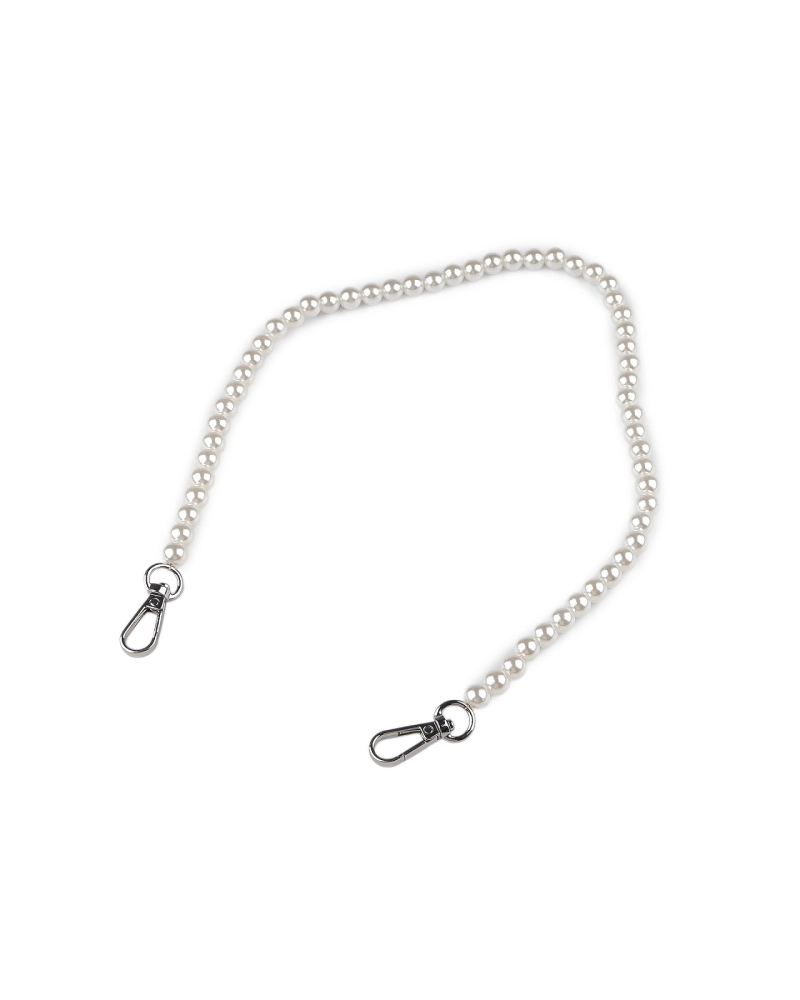 Perlová retiazka / ucho na kabelky a telefóny dĺžka 60 cm - 1 ks | Mimib