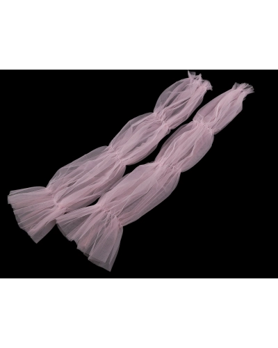 Elegantné tylové rukávy dĺžka 70 cm - 1 pár | Mimib