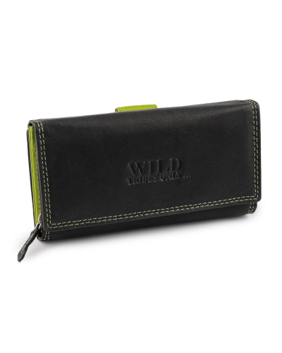 Dámska kožená peňaženka 9,5x17 cm - 1 ks | Mimib