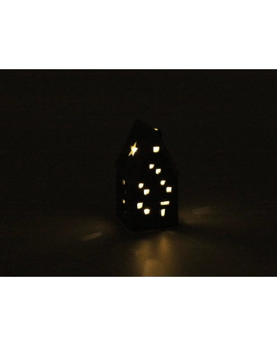 Porcelánový domček svietiaci - 1 ks | Mimib