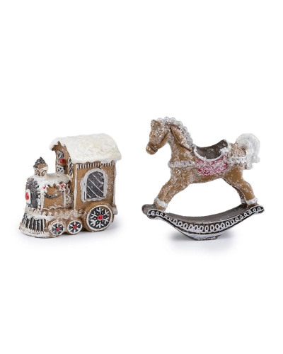 Vianočný vláčik, koník imitácia perníka - 1 ks | Mimib