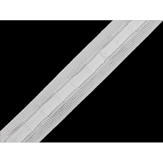 Záclonovka šírka 25 mm univerzálne riasenie - 50 m | Mimib