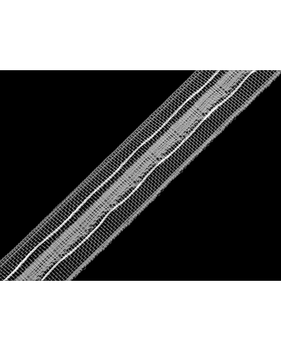 Záclonovka šírka 25 mm univerzálne riasenie - 50 m | Mimib