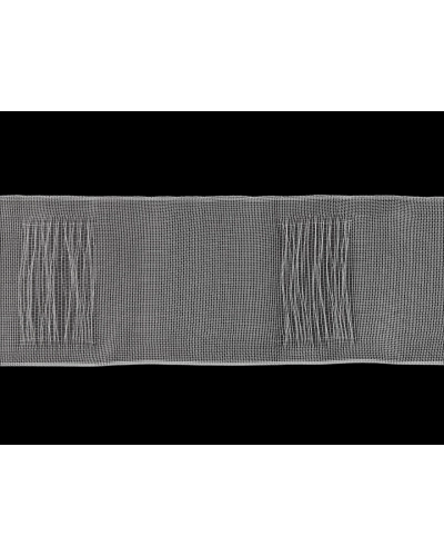Záclonovka šírka 10 cm s pútkami na navlečenie na tyč - 50 m | Mimib