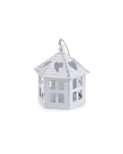 Kovový lampáš svietiaci na zavesenie - 1 ks | Mimib