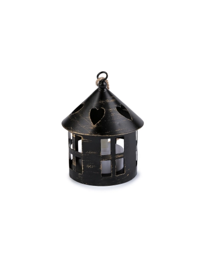 Kovový lampáš svietiaci na zavesenie - 1 ks | Mimib