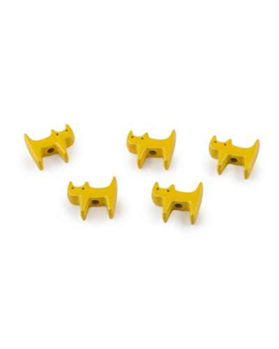 Kovový prívesok mačka 10x22 mm - 5 ks | Mimib