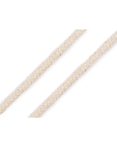 Bavlnená odevná šnúra splietaná Ø5 mm - 20 m | Mimib