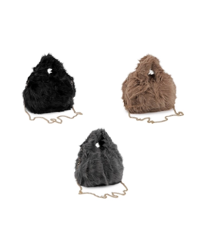 Kožušinová kabelka - 1 ks | Mimib