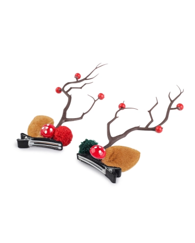 Párty sponky do vlasov vianočné - 1 pár | Mimib