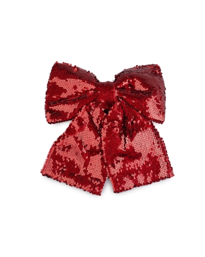 Vianočná mašľa flitrová XL 26x26 cm - 1 ks | Mimib