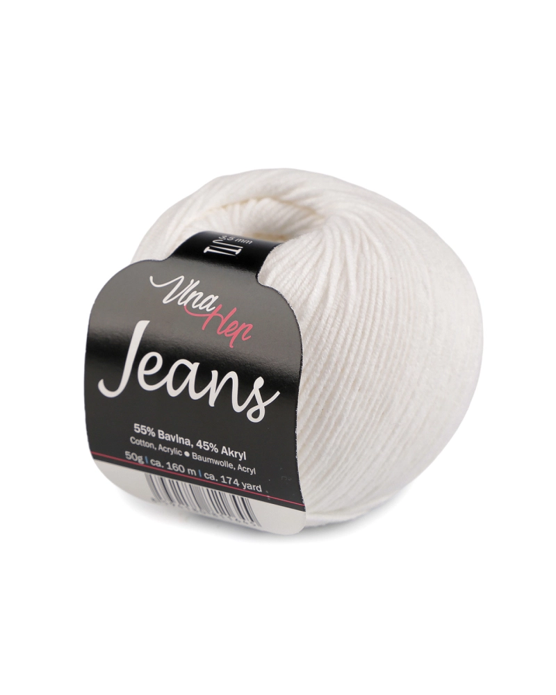 Pletacia priadza Jeans 50 g - 1 ks | Mimib