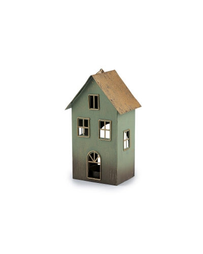 Kovový domček na sviečku - 1 ks | Mimib