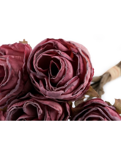 Umelá ruža vintage zväzok - 1 zväzok | Mimib