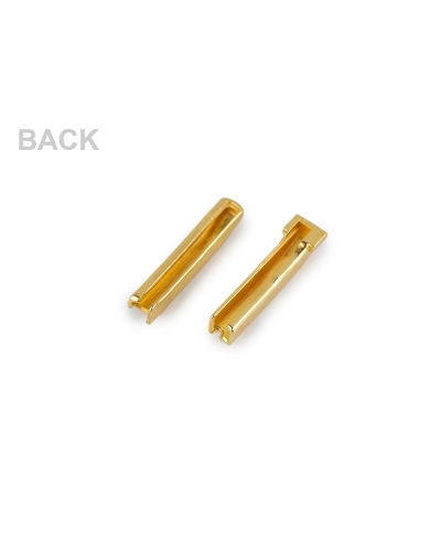 Spodná koncovka na opravu kovového dvojcestného zipsu - 10 sada | Mimib