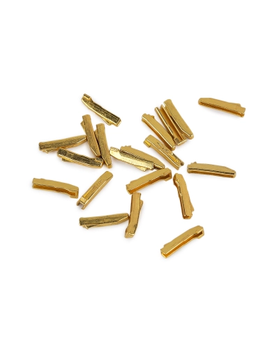 Spodná koncovka na opravu kovového dvojcestného zipsu - 10 sada | Mimib