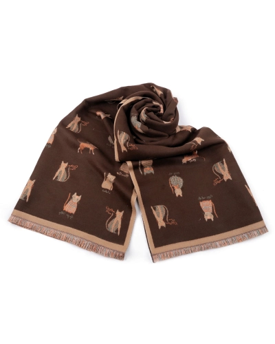 Šatka / šál / pléd so strapcami 65x190 cm - 1 ks | Mimib