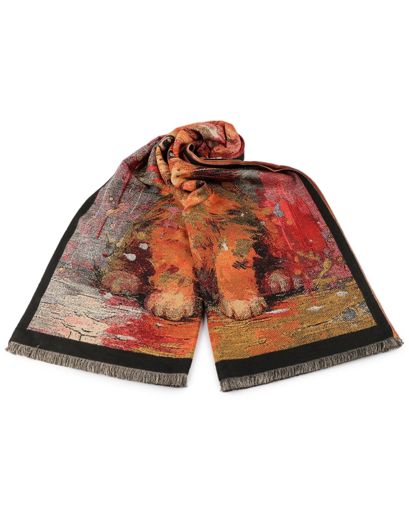 Šatka / šál / pléd so strapcami 65x190 cm - 1 ks | Mimib