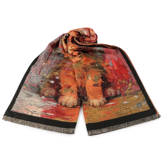 Šatka / šál / pléd so strapcami 65x190 cm - 1 ks | Mimib