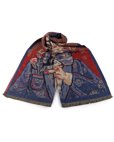 Šatka / šál / pléd so strapcami 65x190 cm - 1 ks | Mimib