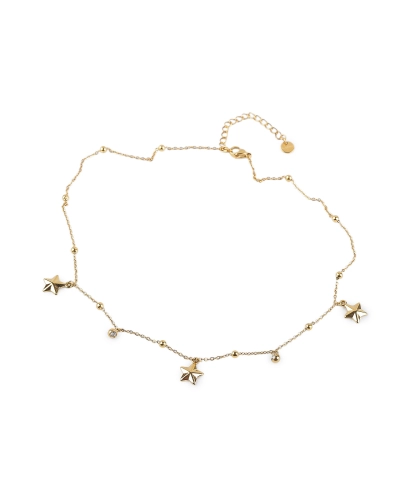 Náramok z nerezovej ocele dvojitý, hviezdička - 1 ks | Mimib